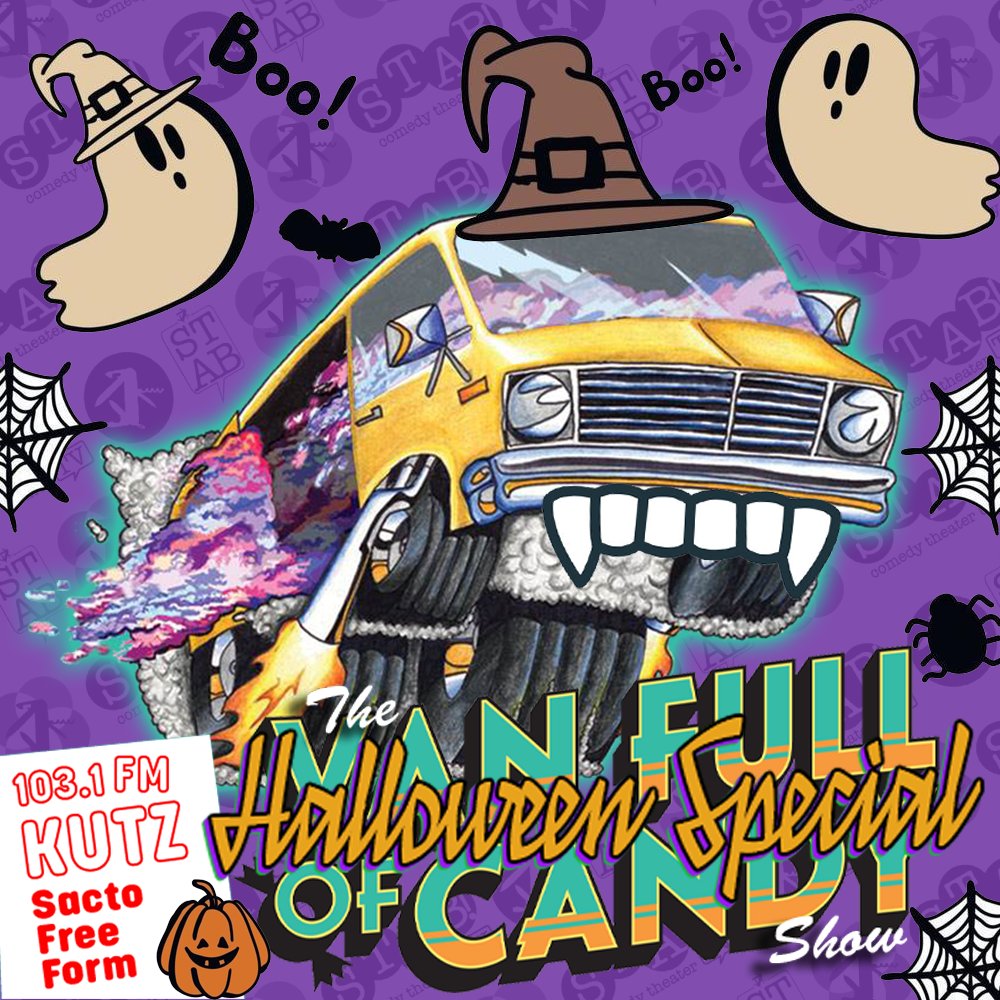 VanFullOfCandy's tweet photo. Already tuned into the @kutzfm Halloween Marathon? You should be! And if you already are, tune in EVEN HARDER from 4-7pm this afternoon/evening for a very special Van Full of Candy Halloween Special!

Music, games, fun and the Scariest Story Ever Told!

https://t.co/EeuplxkxX4 https://t.co/7wIadAcUfG