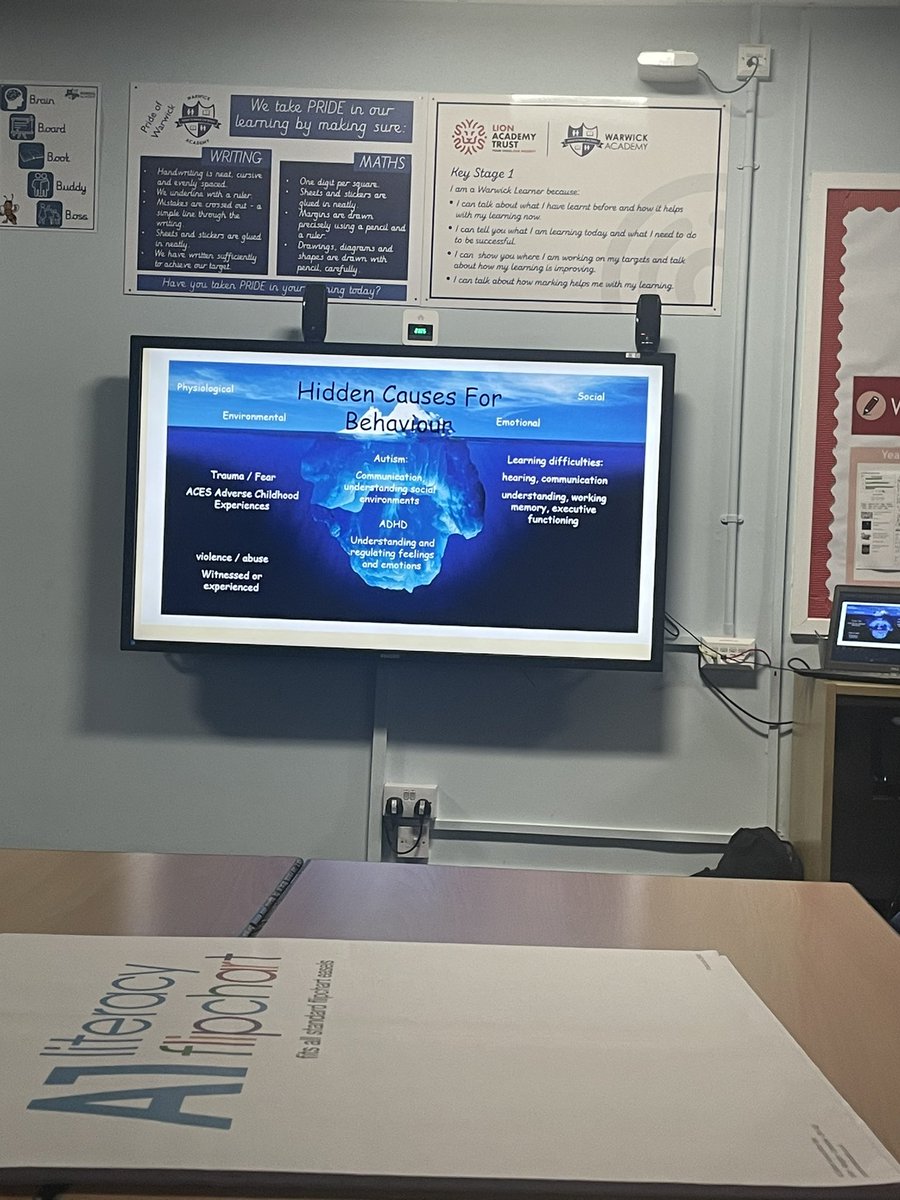 Some really though provoking CPD today about brain development, ACEs and environmental effects chn can face. @DaleJukes <a href="/KRidnell/">Katie Ridnell</a> #CPD #Behaviour #BehaviourforLearning #Brain #EarlyChildDevelopment #Emotions #Effects