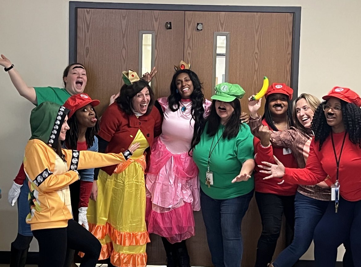 We had so much fun at our Halloween parade! Happy Halloween from the Longfellow Main Office Team! #WeAreD97 #D97Joy #LongfellowBears #LongfellowPride