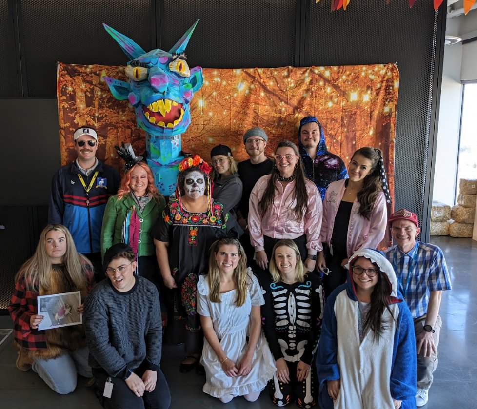 clearlinkco's tweet photo. Happy Halloween from your friends at Clearlink! Are you going trick-or-treating this year? 🍬🎃👻🧹
#LifeAtClearlink https://t.co/Q6plGRlFRS