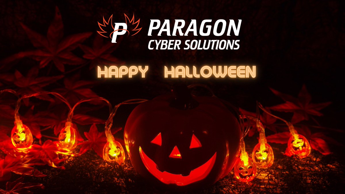 Don’t let cybercriminals haunt you this Halloween. Stay aware, safe and secure! 

Happy Halloween 🎃