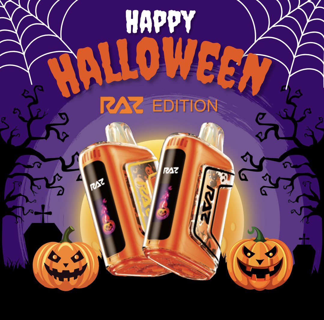 elf bar vape uk Happy Halloween from the Vault! Limited edition Halloween themed Pumpkin  Pie Frosting Raz vape in stock, come by and pick one up today 👻 🕸️ 6000  Puffs 🕸️ Battery Indicator 🕸️ HD