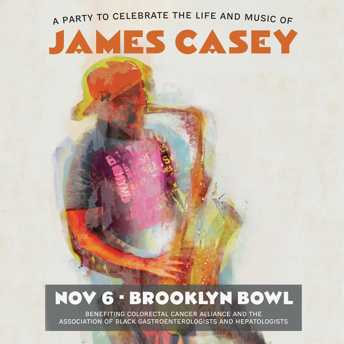 realLouisCato's tweet photo. Join us Nov 6th at @brooklynbowl as we celebrate the life of @JamesCaseySax. He explicitly wanted a PARTY, and that’s exactly what it’s gonna be 💙🙏🏾 The link to get tickets is below

https://t.co/TFpll1PyBH https://t.co/OZrb49wGfw