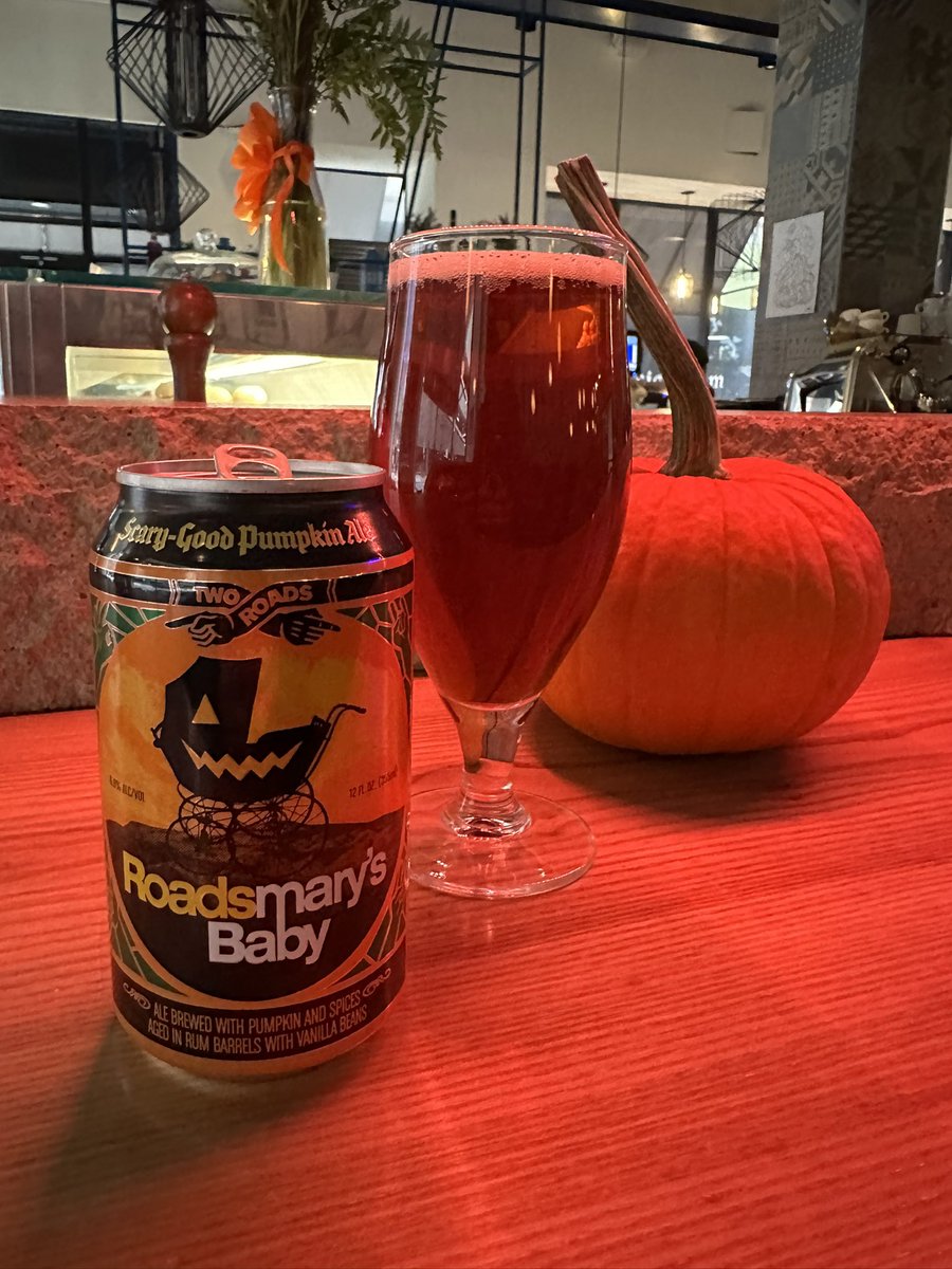 Perfect day for a Roadsmary’s Baby!
🧡🍺 Happy Halloween! 🍺🎃