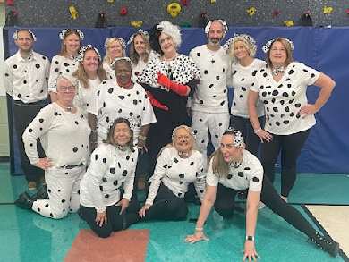 Happy Halloween! From me and my dear dalmatians! #fauxfur #somospiper #wearepiper #d100inspires ⁦@D100Piper⁩
