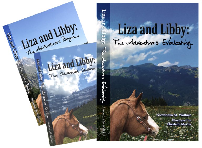 LizaandLibby's tweet photo. 👉Thank you to @JskriptXXI @TheRedHeadNotes  @DavidHMillar @bethcarter007 . 👈 Liza and Libby Adventures has 300 followers now. 🌸🥰  (Historical fiction about a cowgirl and her horse.) #YA #allages https://t.co/nDfPItzK1f