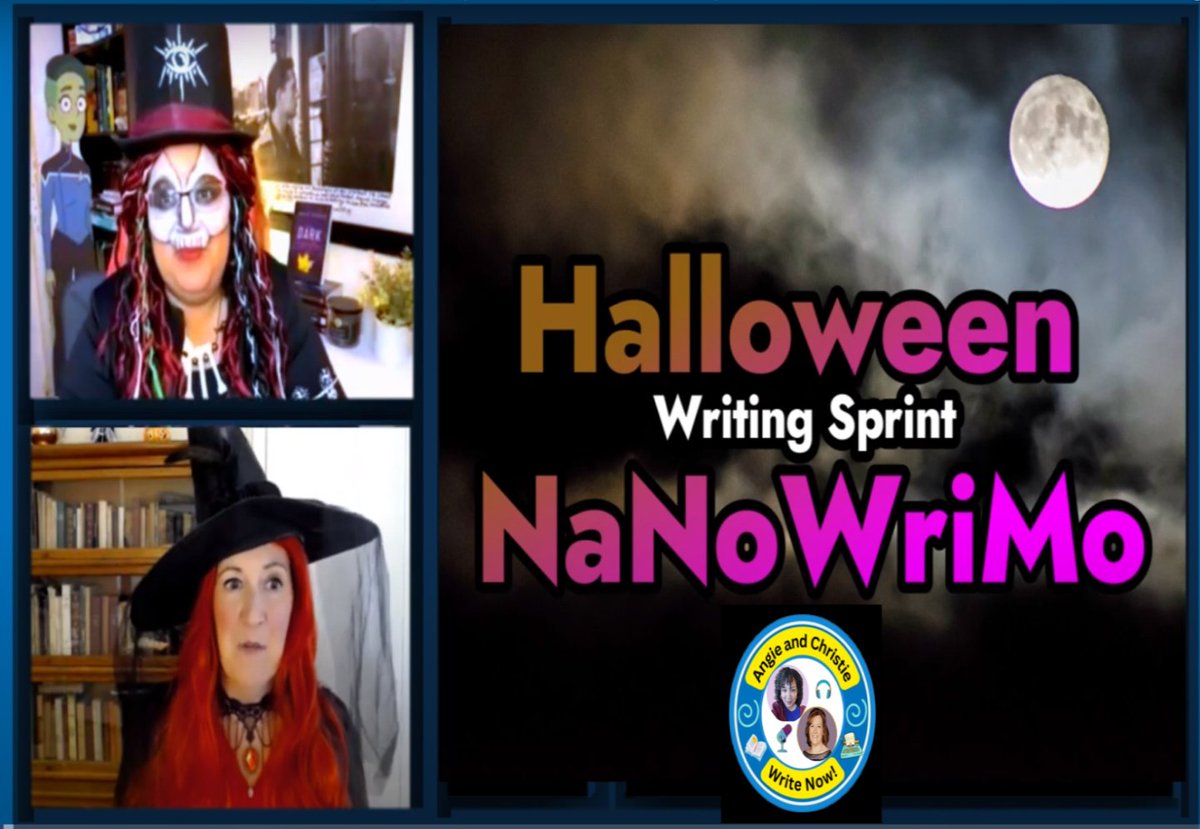 After the candy is eaten and the clock strikes twelve, come join Angie and Christie for a ghoulish writing sprint and start your #NaNoWriMo 2023 off well!!
youtube.com/@angiechristie…

#writingcommunity #amwriting #nanowrimo #writingsprint