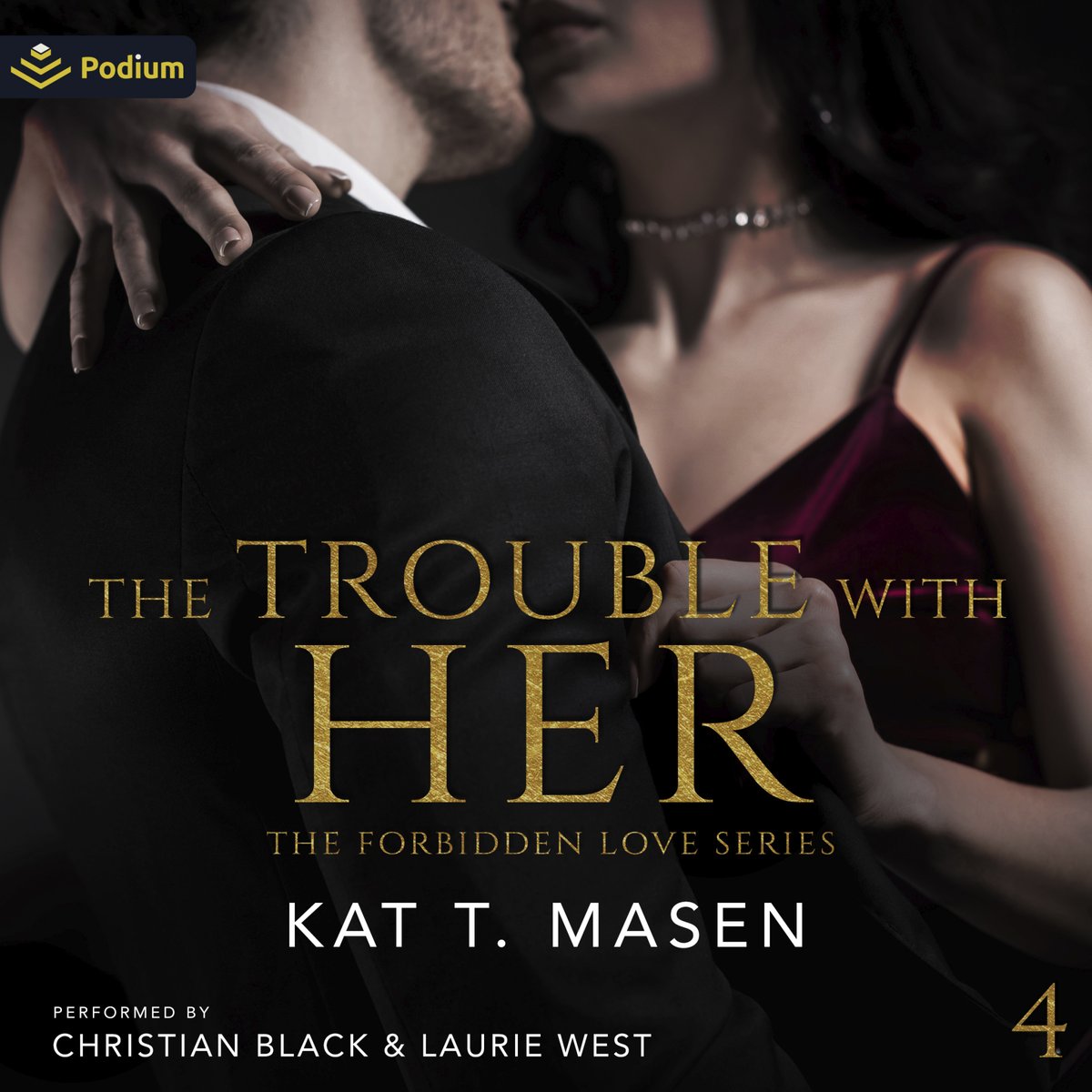 "The Trouble with Her (The Forbidden Love Series, Book 4)" written by Kat T. Masen and co-narrated with
<a href="/ChristianBAudio/">Christian Black</a> is now live in audio! Thanks to @PodiumAudio!  

audible.com/pd/The-Trouble…
amazon.com/Trouble-Her-Fo…

#audiobook
#audiobooknarrator
#ContemporaryRomance