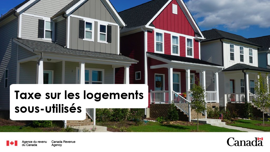 📣 Dernières nouvelles: Les pénalités et intérêts pour les déclarations de la taxe sur les logements sous-utilisés et les montants payables pour l’année civile 2022 sont annulés jusqu’au 30 avril 2024.

Pour en savoir plus ➡️ ow.ly/luvO50Q2NtK  #ImmobilierCdn #ImpôtCdn