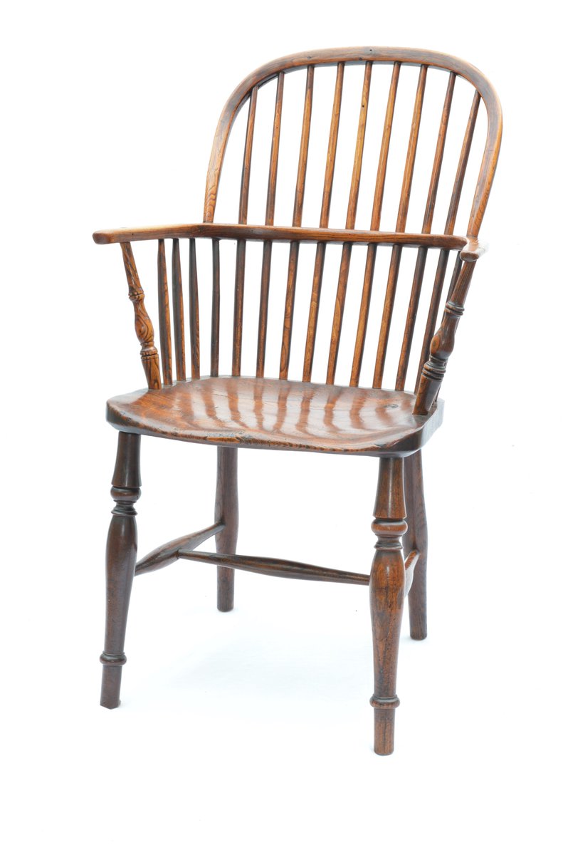 <a href="/jhjparker/">Julian Parker</a> .... found this typical Lincolnshire spindle back Windsor chair recent at an antiques shop in Newark, to find out which workshop produced it, please follow this link... flickr.com/photos/7205026…