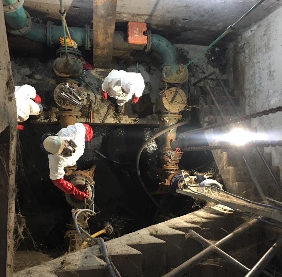 💧Buenos Aires: avanza la optimización de la planta depuradora en Adolfo Gonzales Chaves

Los trabajos que se realizan permitirán optimizar las instalaciones existentes, adaptándolas a la demanda actual y brindando un mejor servicio para 8 mil habitantes. tinyurl.com/ymjw7glc