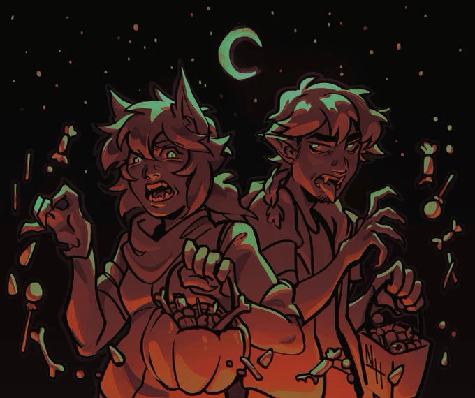 Trick or treat! (mostly treats) #halloween