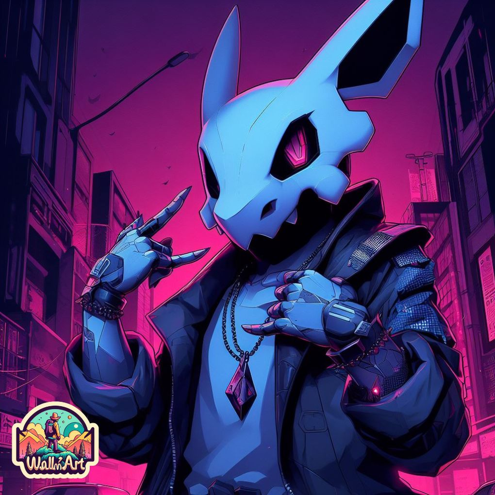 Wallm_Art_'s tweet image. Bone Builder Goes Cyberpunk! 🌆🔧

#bonebuilder #pokemon #neon #battle #cyberpunk #arena #wallmart #wallpaper