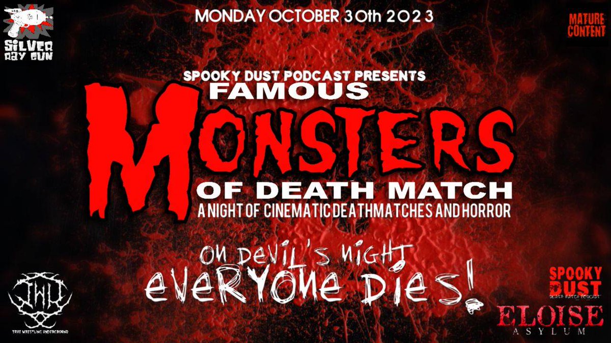 Now On Demand

#FamousMonsters

<a href="/chuckstein138/">chuck stein</a> v <a href="/CarnivoreRhor/">Remington Rhor</a> 
<a href="/NathanMowery/">Nathan</a> v <a href="/CjLawler/">Cj Lawler</a>
Joel Bateman v <a href="/vixsin86/">Vixsin ビクシン</a> v Mad Dog
<a href="/JJ_Allin/">JJ Allin</a> v @tarzan_duran 
<a href="/SeanLawhorn2/">“ The Sadistic” Sean Lawhorn</a> v <a href="/we_are_Stretch/">Alex</a> 
&amp; more!

independentwrestling.tv/player/Gr4m3AB…