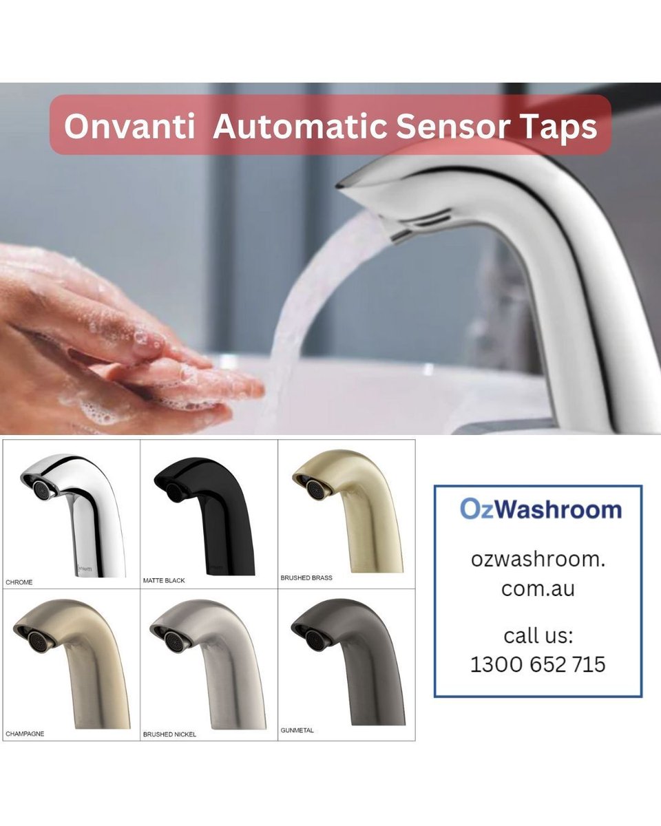 ozwashroom's tweet image. Experience the future of hygiene with our automatic sensor tap! 🚰✨ Touchless technology for a cleaner and more convenient way to wash your hands. buff.ly/3ZHjBrH

#SensorTap #TouchlessTechnology #Hygiene #ModernLiving