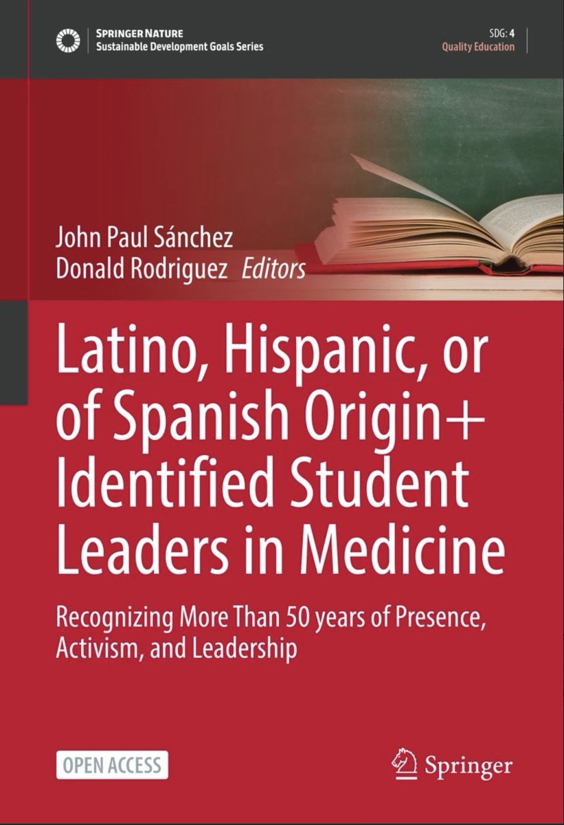 BNGAP_JPS's tweet photo. Happy to share new book on Latino, Hispanic, or of Spanish Origin Identified Student Leaders in Medicine Join book tour via link -
https://t.co/9gqc8HTY3x
Book is open access and FREE via the following link -
https://t.co/9gqc8HTY3x https://t.co/3hg1kAnRNR