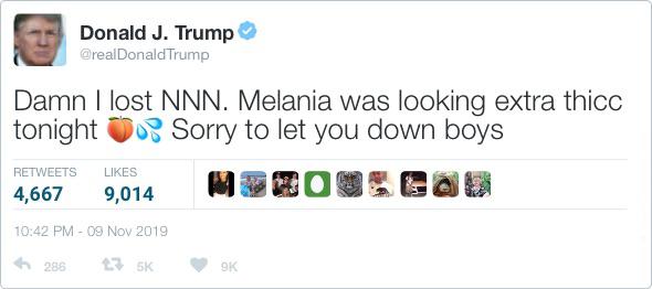 Presidential F #NoNutNovember