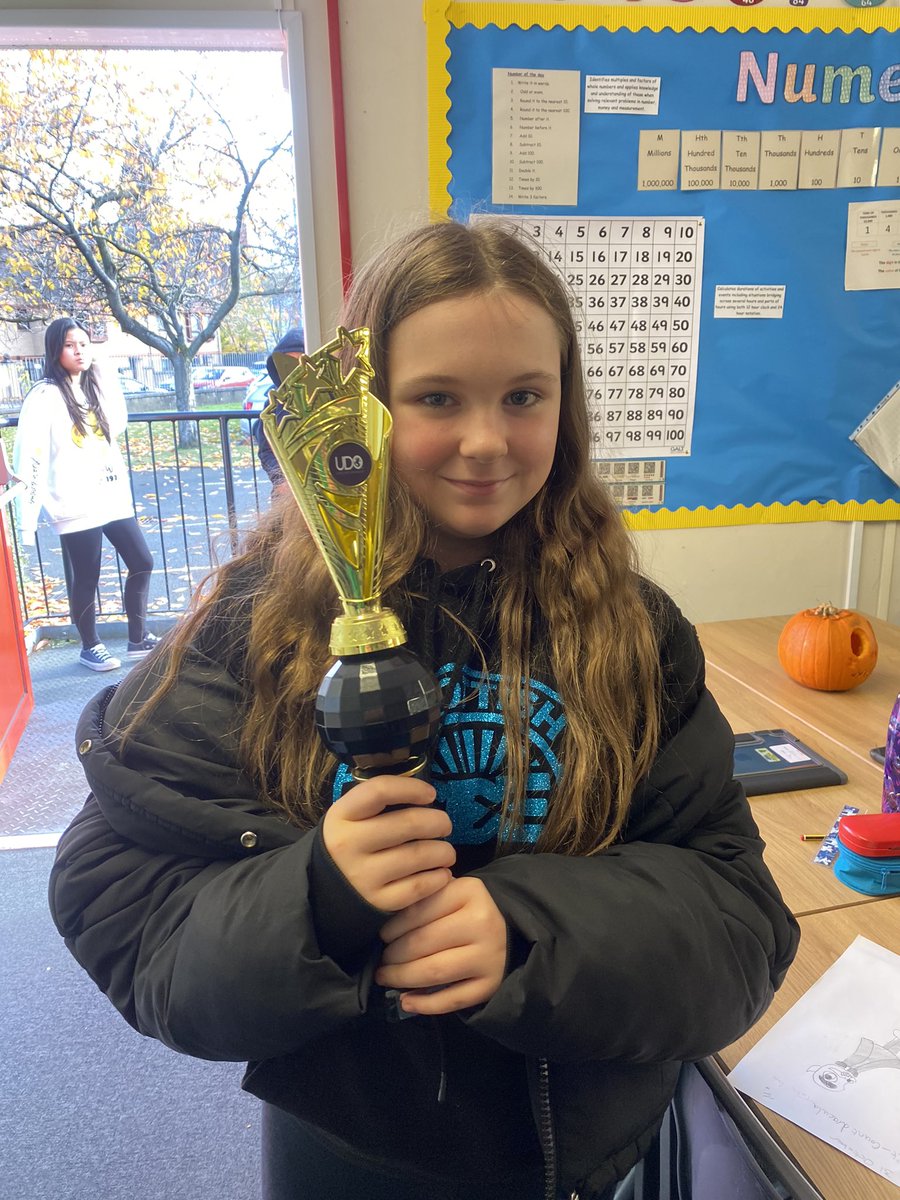 This superstar won a trophy at her dance competition on Sunday. We are so so proud of you 🩰💃🏻🏆❤️ <a href="/StFrancis_PS/">St Francis PS&NC</a>
