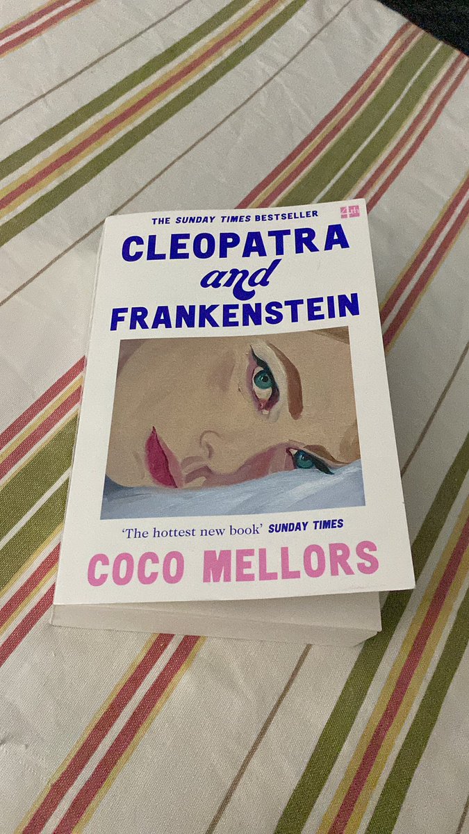 Sally Rooney sevenler bu kitabı da sever 👍🏽 
#cleopatraandfrankenstein