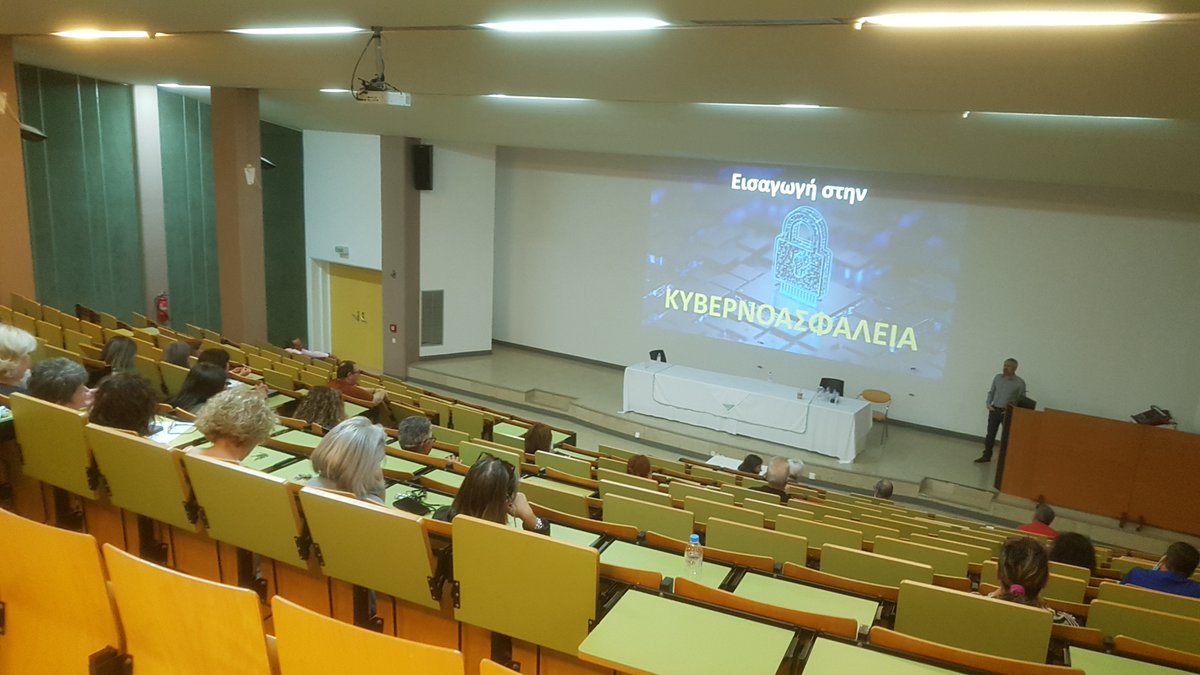 🚨 Greece recently faced a major cyberattack affecting ministries, healthcare, and critical infrastructure. 
🗓️ Oct 26: <a href="/GeneralPagni/">University General Hospital of Heraklion "PAGNI"</a> led a Cybersecurity Info Day, enlightening the personnel on the attack and offering crucial defense tips for the future. 💡💻 #Cybersecurity