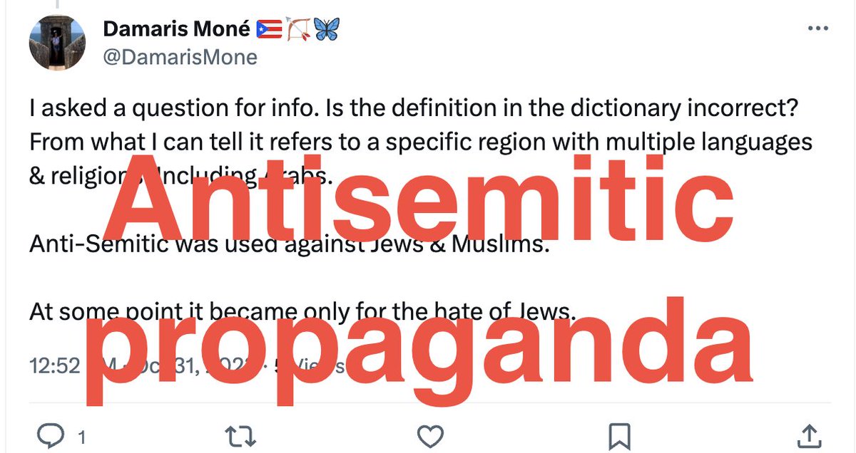 This exact response is what I was trying to warn David Simon about. He was inadvertently seeding a lie that harms Jews. Obviously he didn't mean to. I wish he'd not had such a hairtrigger response to my gentle explanation of what his misuse of a word can lead to.