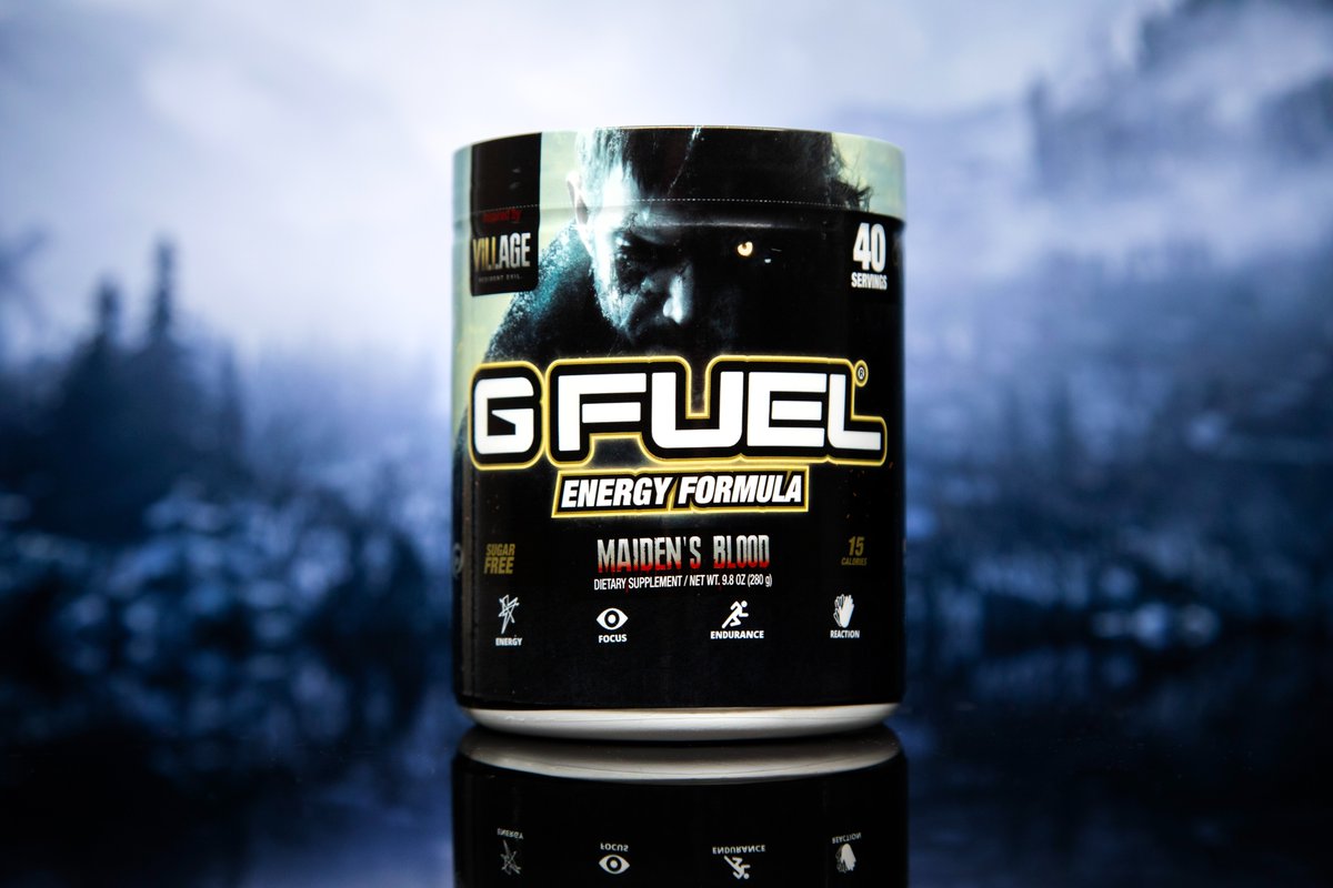 🖤 𝐑𝐓 + 𝐅𝐎𝐋𝐋𝐎𝐖 to win a #REVillage x #GFUEL "𝐌𝐀𝐈𝐃𝐄𝐍'𝐒 𝐁𝐋𝐎𝐎𝐃" Tub! 2 winners picked tomorrow bc these tubs are now included in our BOGO SALE!

❗Our BOGO SALE has been extended for another 48hrs btw!

🛒 𝐒𝐇𝐎𝐏 𝐁𝐎𝐆𝐎: GFUEL.com/pages/bogo