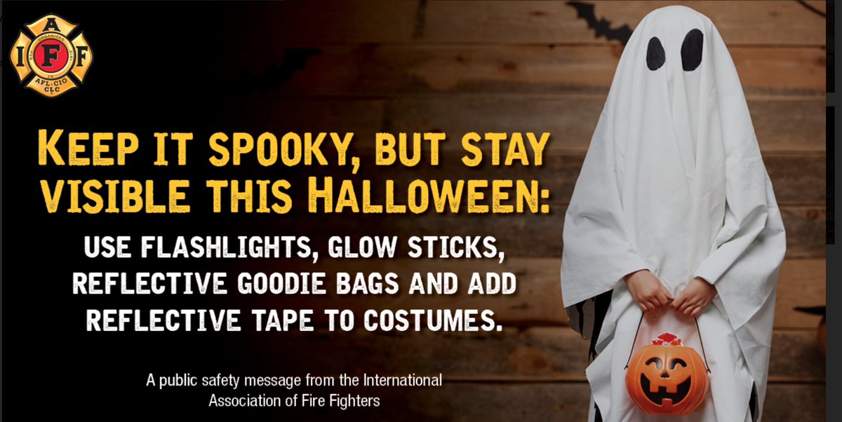 Tualatin Valley Firefighters (@iaff1660) on Twitter photo This Halloween, have fun AND be safe. stay on the sidewalk and off the road when going house to house. If there are no sidewalks, walk facing traffic and as far to the side as possible. #IAFFSafetyTips #IAFF <a href="/IAFFofficial/">International Association of Fire Fighters</a> <a href="/IAFF9th/">Mike Frainier, IAFF 9th District VP</a> <a href="/ORfirefighters/">Oregon Fire Fighters</a> This Halloween, have fun AND be safe. stay on the sidewalk and off the road when going house to house. If there are no sidewalks, walk facing traffic and as far to the side as possible. #IAFFSafetyTips #IAFF <a href="/IAFFofficial/">International Association of Fire Fighters</a> <a href="/IAFF9th/">Mike Frainier, IAFF 9th District VP</a> <a href="/ORfirefighters/">Oregon Fire Fighters</a>