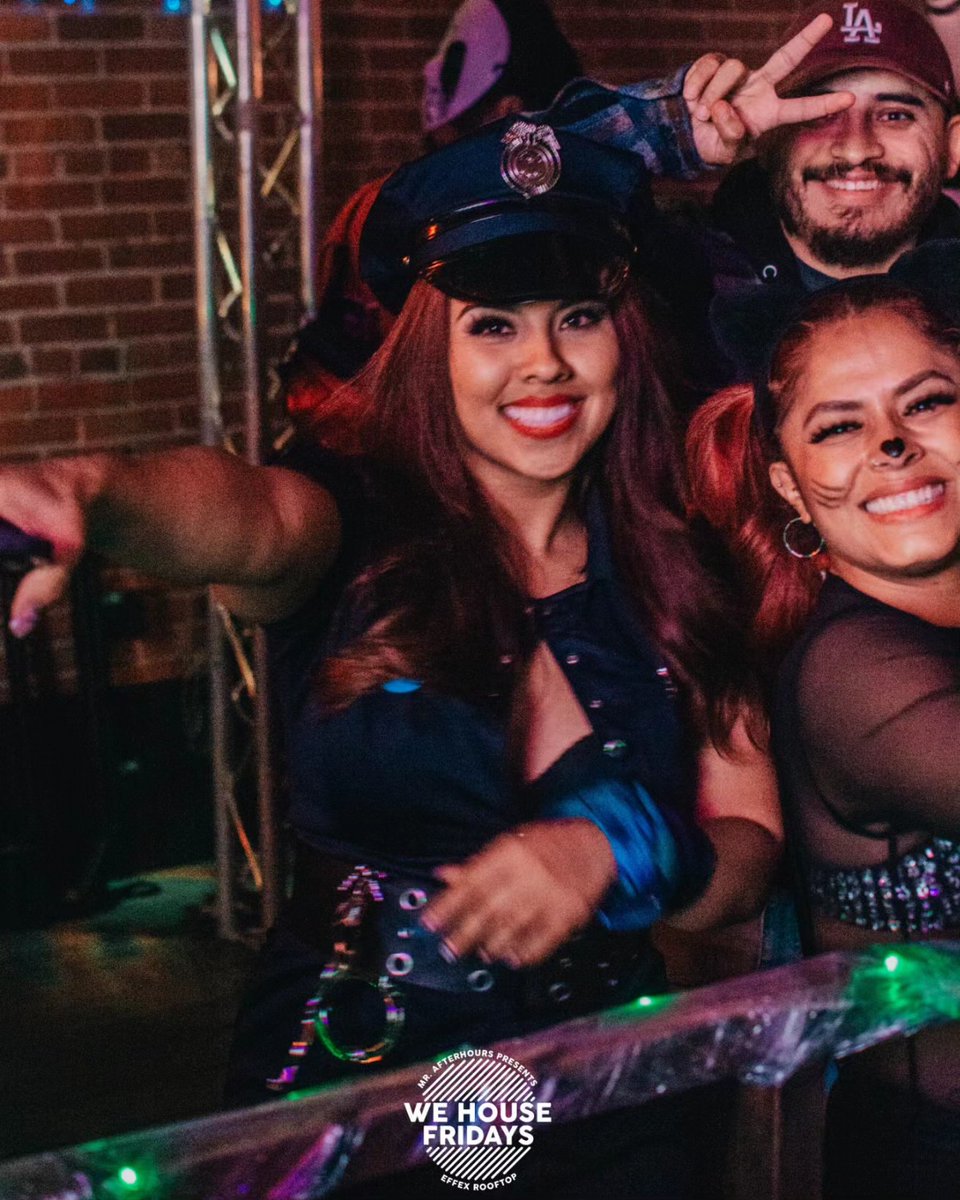 Happy Actual Halloween Night ABQ 👻🎃 This past Friday you guys absolutely went off with those costumes on Effex Rooftop for our WHF Halloween Special. Honorable mention to 30+ smurfs showed up right when doors opened and stayed late🙏