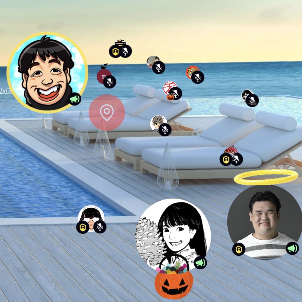 MOT_FOE's tweet image. 【2023/10/31活動報告】
オンラインで、月末定例の新メンバー歓迎会を開催しました🎉　#SpatialChat もハロウィン仕様のようです🎃すでに掲示板などでやりとりをさせて頂いていましたが、自己紹介や他己紹介にて、改めてご挨拶の場となりました🤝
#エンタメ　#映画　#クリエイター　#メンバー募集中