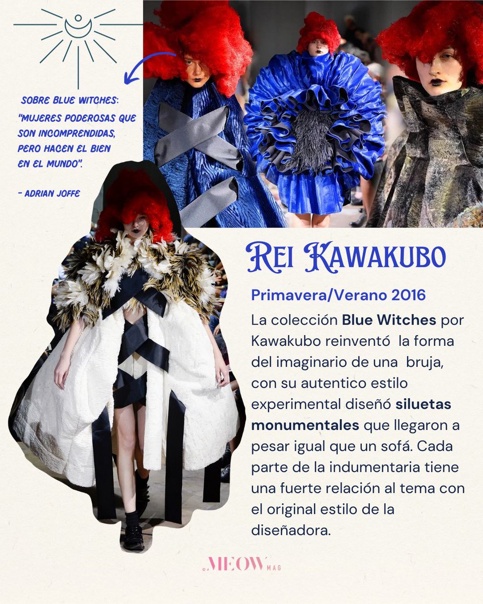 MeowMag's tweet image. #ReiKawakubo #HappyHalloween #MeowFashion (3/4)