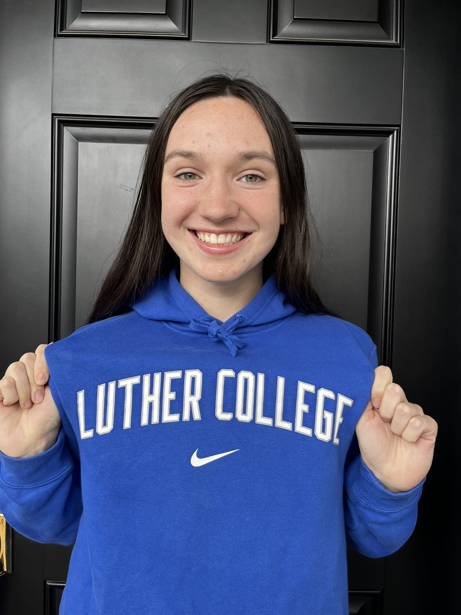 I’m super excited to announce my verbal commitment to continue my academic and soccer career at Luther College! I want to say a big thank you to my family, coaches, and teammates who have supported me along the way! Can’t wait for the next four! Skol Norse!
