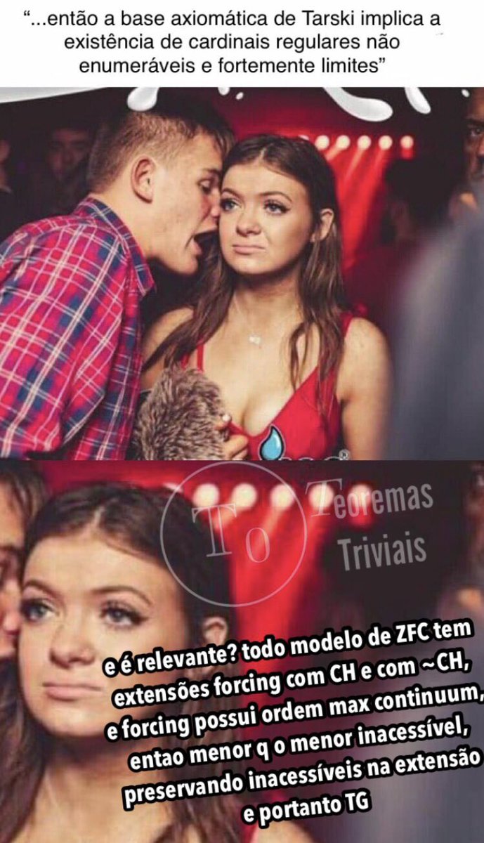 teoremastri's tweet image. Ela tem um ponto