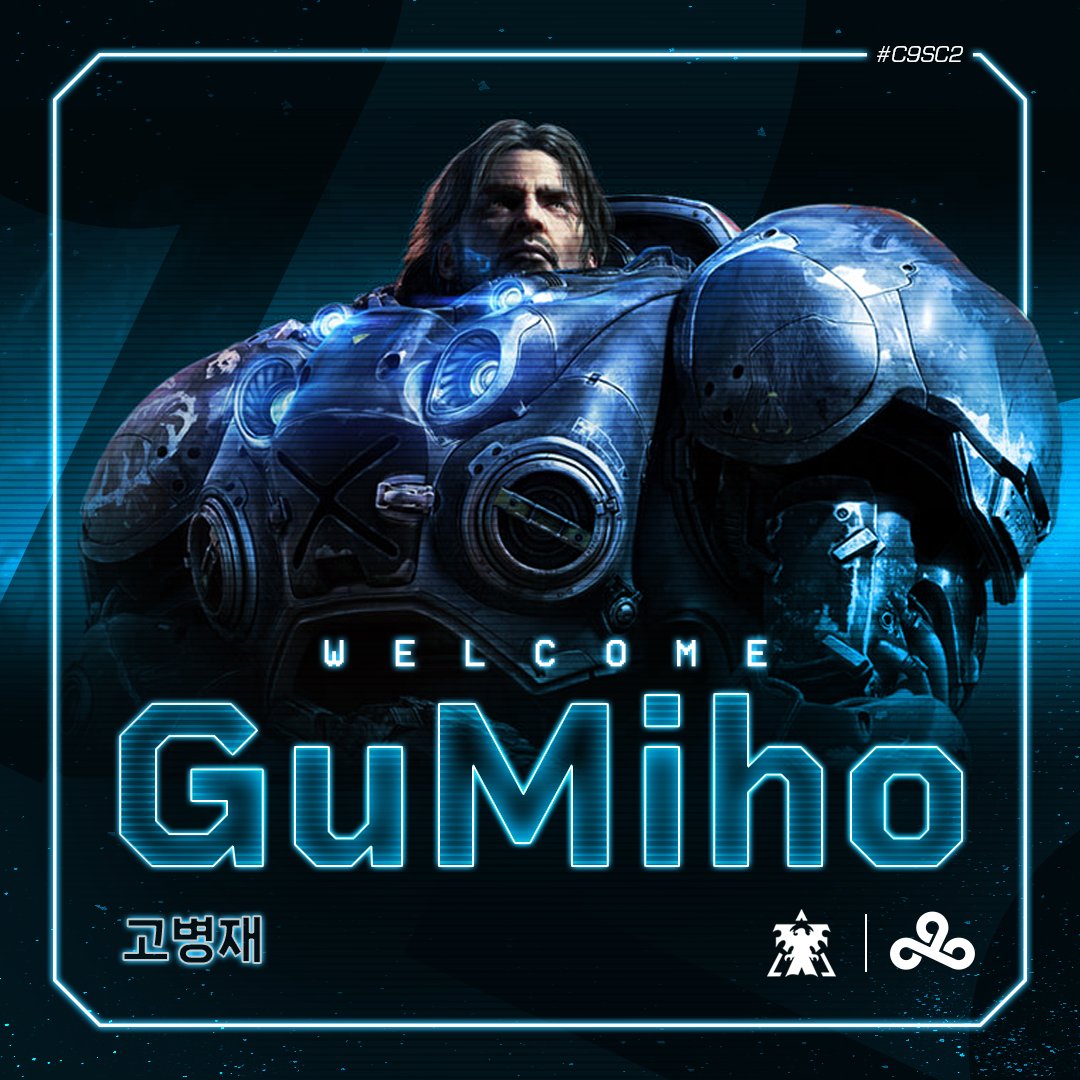 Time to dominate a new game 💪 Join us in welcoming Cloud9's first-ever StarCraft II player, @Gumihosc2! #C9WIN