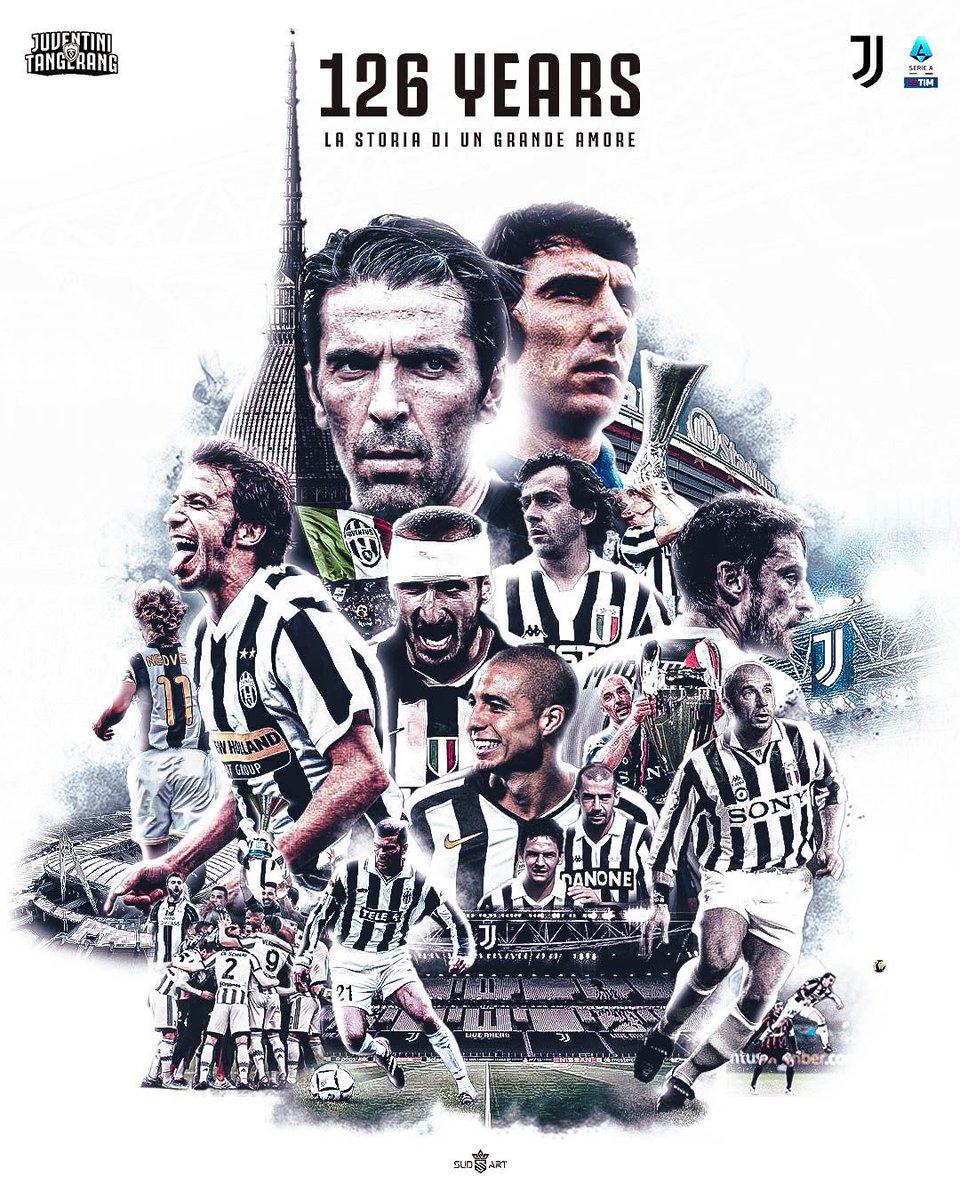 Buon Compleanno Juventus !

Selamat Ulang Tahun klub kebanggaan ... !! 

⚫️⚪️  

#FinoAllaFine 
#ForzaJuve