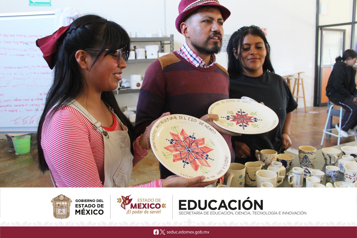 UIEMOficial's tweet image. Estudiantes de la Licenciatura en #ArteYDiseño, presentaron su segunda producción de cerámica; proceso que va desde el molde, vaciado, pulido, decorado y horneado.
¡Felicidades por su creatividad y talento!.
#OrgulloUIEM 📷
#SomosUIEM 📷