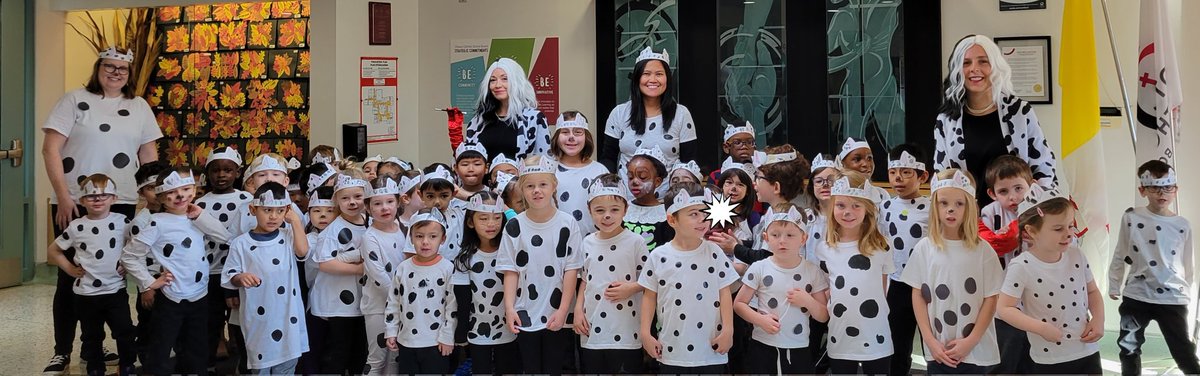 KindertownJS1's tweet photo. Cruella and Dalmatians...we had so much fun during our kinder parade and monster mash #lukocsb #Collaboration https://t.co/cRfoZDk4nk