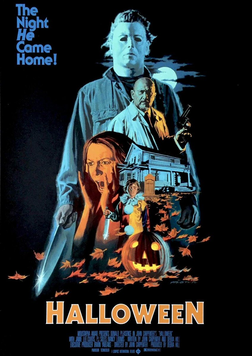 LoveMeSome1980s's tweet photo. I love the '78 Halloween movie and these fan made posters.🤘🔪🎃 #Halloween #MichaelMyers #TheBogeyMan #TheShape https://t.co/4Wx1NZsXal