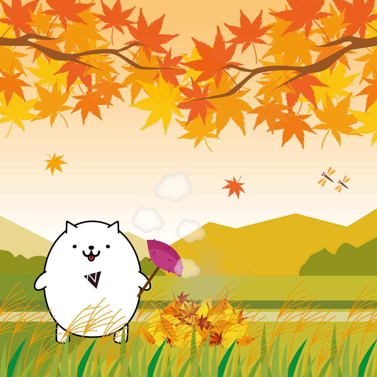 nextribe's tweet photo. ハロウィンも終わったし、秋スタイルにしとくな。 https://t.co/Xkb6kUr8xR