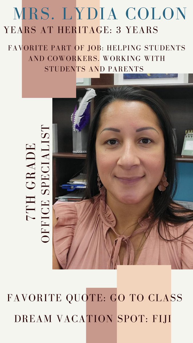 Heritage Middle School- Deltona (@hmseaglesfl) on Twitter photo Heritage Middle School’s Twitter Spotlight of the Week: Lydia Colon @NickFidance <a href="/DenielleDutil/">Denielle Dutil</a> <a href="/bronson_adrian/">Adrian Bronson</a> @nicoleL79373277 <a href="/maestra_ms/">Dr. Crim</a> Heritage Middle School’s Twitter Spotlight of the Week: Lydia Colon @NickFidance <a href="/DenielleDutil/">Denielle Dutil</a> <a href="/bronson_adrian/">Adrian Bronson</a> @nicoleL79373277 <a href="/maestra_ms/">Dr. Crim</a>