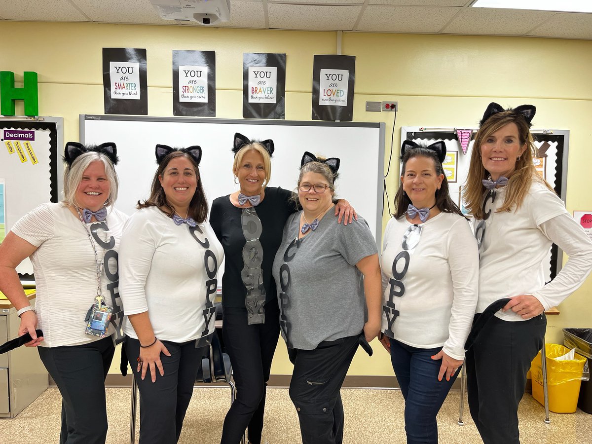 Christine (@o_tchristine) on Twitter photo The <a href="/SpecialEdAACPS/">Special Ed AACPS</a> team at <a href="/SunsetAACPS/">Sunset Elementary</a> were a bunch of copycats today - Happy Halloween 🎃 🐈⬛ The <a href="/SpecialEdAACPS/">Special Ed AACPS</a> team at <a href="/SunsetAACPS/">Sunset Elementary</a> were a bunch of copycats today - Happy Halloween 🎃 🐈⬛