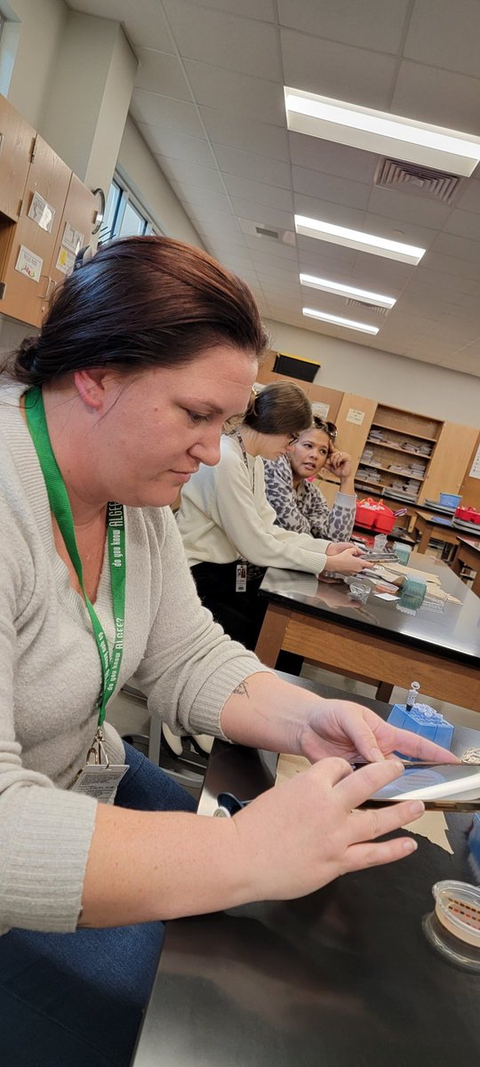 Lucretia Wise (@lwisebio) on Twitter photo Practicing our pipetting skills at a mini PD for #JHSBio Thank you, Glenda <a href="/MiniOneSystem/">MiniOne® Systems</a>, for coming out to train us on our new lab equipment. #BIABaby <a href="/LazareScience/">Jennifer Lazare</a> <a href="/KPClemons25/">Kimberly Clemons</a> <a href="/JhsJags/">JHSJags</a> <a href="/TeachMsA/">Amanda Attales</a> Practicing our pipetting skills at a mini PD for #JHSBio Thank you, Glenda <a href="/MiniOneSystem/">MiniOne® Systems</a>, for coming out to train us on our new lab equipment. #BIABaby <a href="/LazareScience/">Jennifer Lazare</a> <a href="/KPClemons25/">Kimberly Clemons</a> <a href="/JhsJags/">JHSJags</a> <a href="/TeachMsA/">Amanda Attales</a>