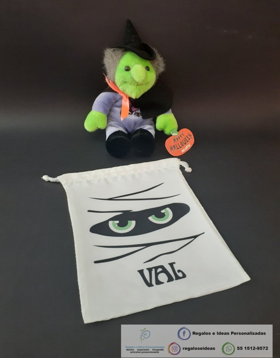 REGALOSEIDEASP's tweet image. Morralitos dulceros
#Halloween 
#duces