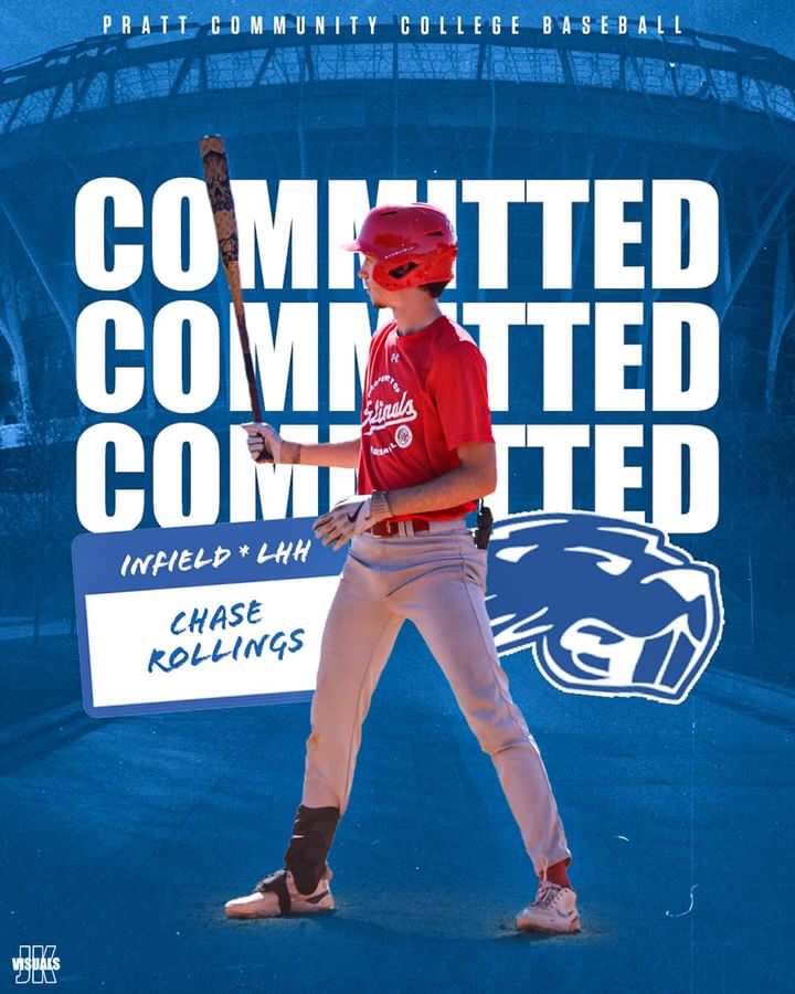 I am excited to announce my commitment to play NJCAA division 1 college baseball at Pratt CC in Kansas. I want to thank my family, friends, teammates, and my coach’s for all their support and helping me get to this point in my career. @PrattBaseball @NatsOnt