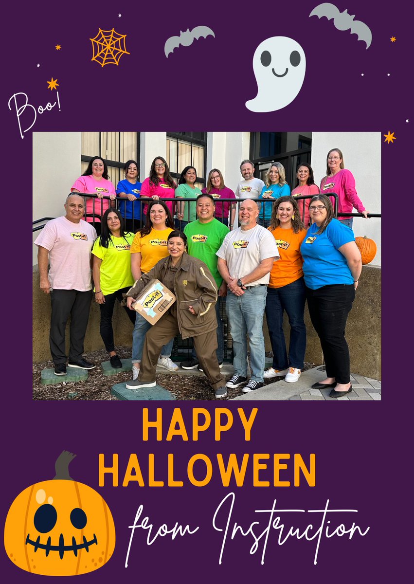 Happy Halloween from the CJUHSD Instruction team!