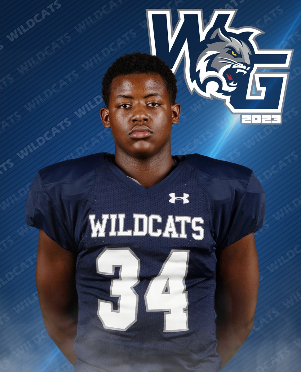 Congrats to the 9th Navy defensive player of the week for the last game of the season!  Tylan Henderson-Powell #34, amazing job!! 

#wghsfootball #thestandard #playeroftheweek #highschoolfootball #walnutgrove