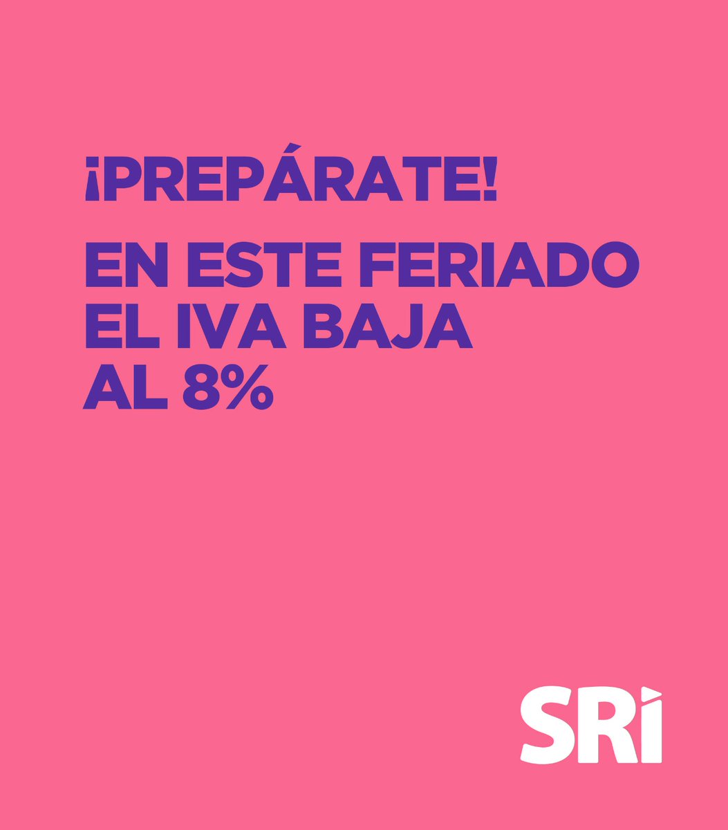 SRI Ecuador tweet media
