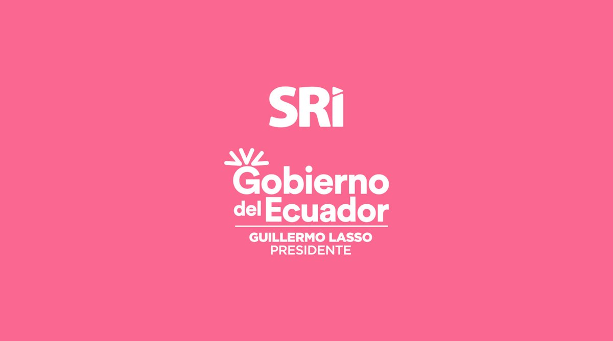 SRI Ecuador tweet media