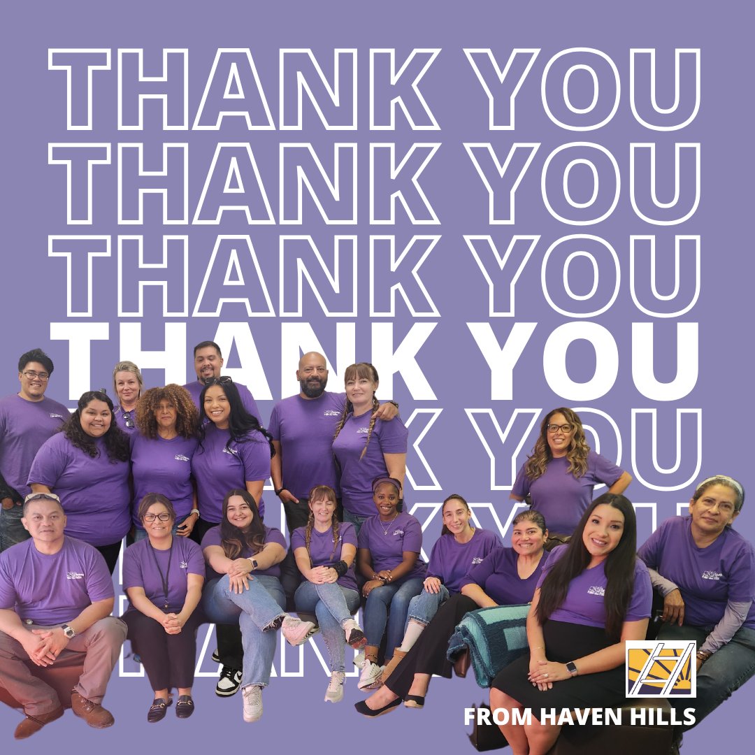 It is the last day of October, you can still help spread awareness about domestic violence while also supporting survivors and advocating for change.  Thank you, Haven Hills team and volunteers for your hard work and dedication. #DVAM #breakthecycleofabuse