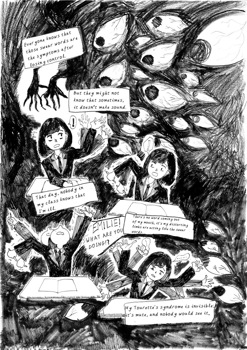 Here's the original short comic that I created for Angouleme Festival Competition, based on my irl experience 10 years ago. Enjoy!