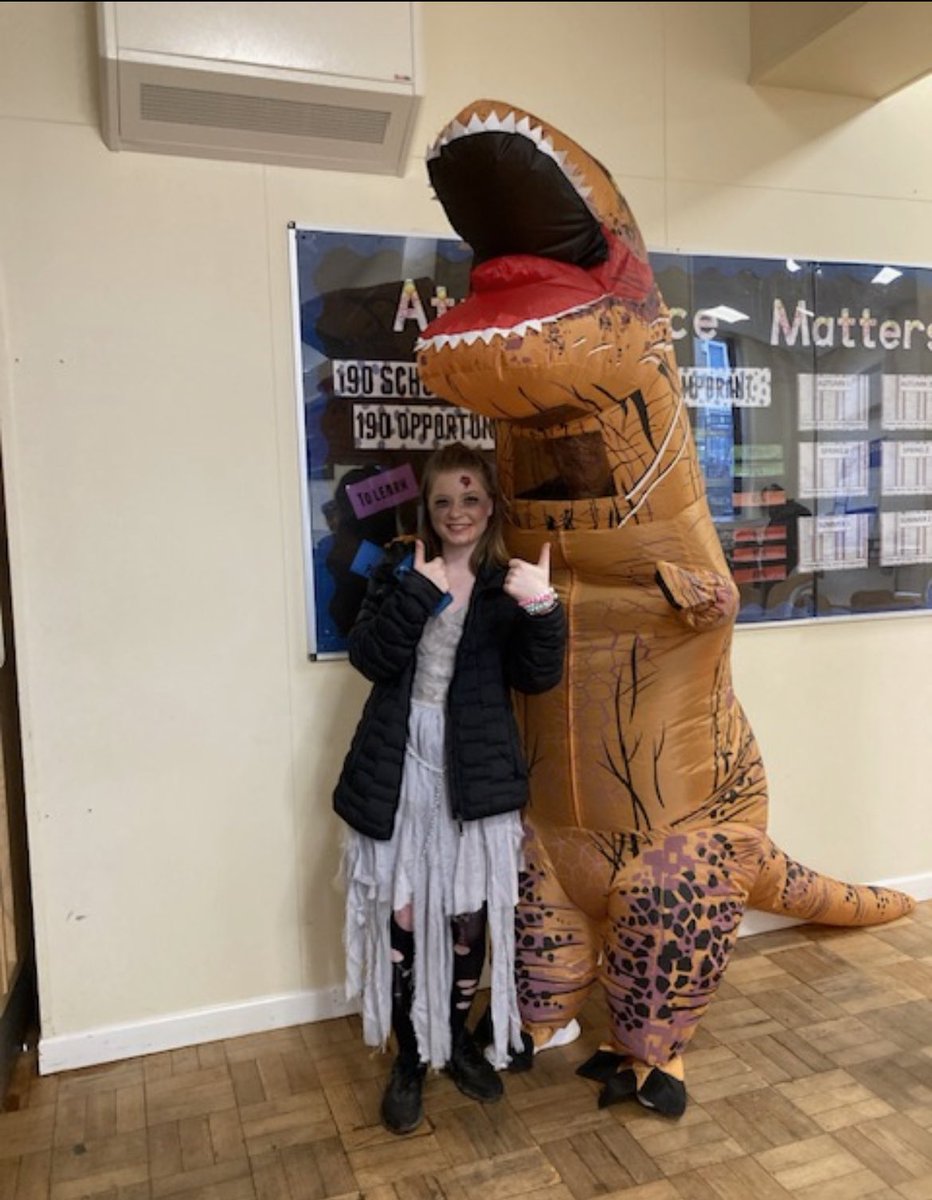 Happy Halloween 🎃 Great efforts across the school 🦖👻 #HappyHalloween